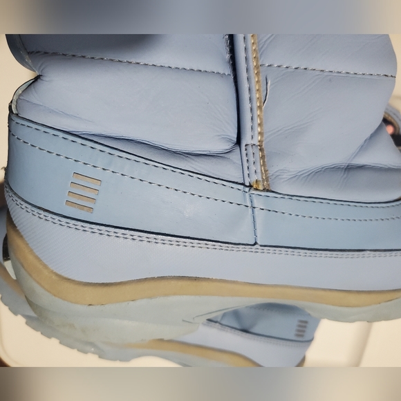 Lands' End womens Light Blue Snow Boots Size 6M - Picture 5 of 16